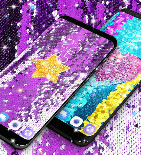 Sequin glitter live wallpaper screenshot 2