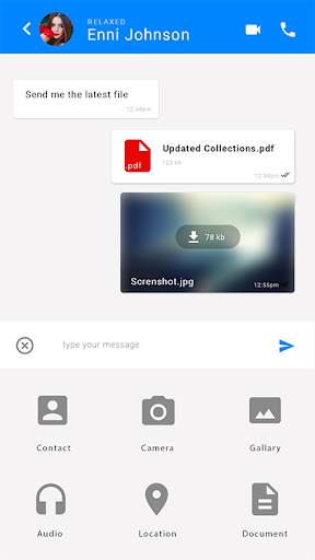 B Chat скриншот 2