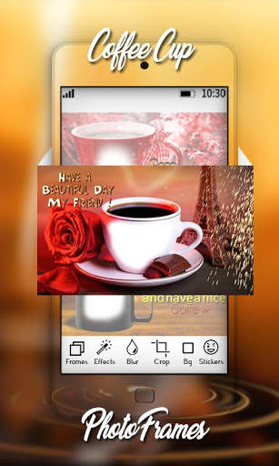 Coffee Mug Photo Frame with Photo Effect screenshot 3