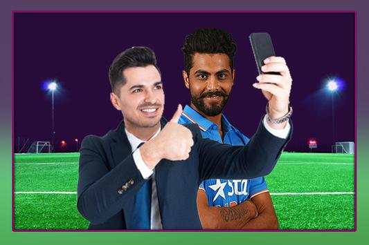 Selfie With Cricketers 3 تصوير الشاشة