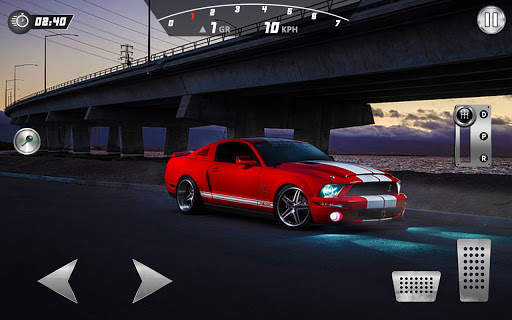 Mustang GT 500: Crazy City Drift, Drive and Stunts screenshot 1
