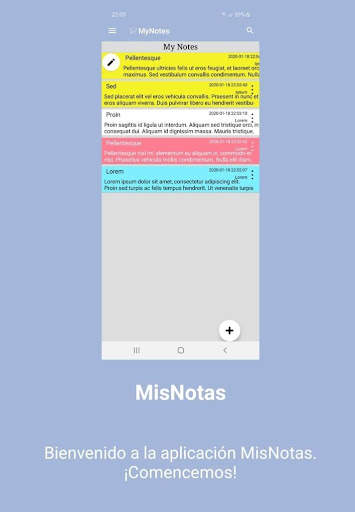 MisNotas screenshot 1