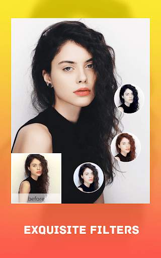 Selfie Camera: Filters & Stick screenshot 1