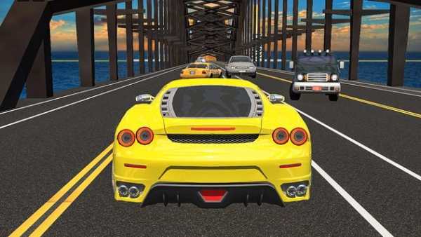 City Car Racing:Highway Rush Rider screenshot 8