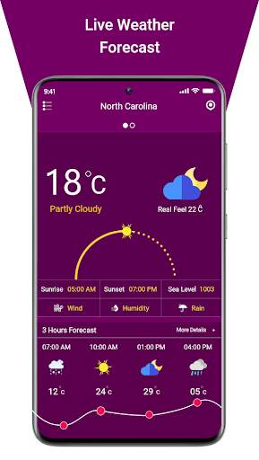Weather Forecast Accurate Weather Radar Map Alerts screenshot 1