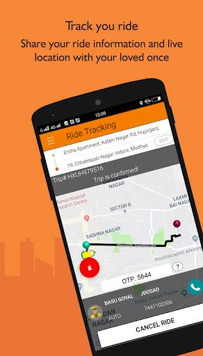 Ozone Taxi - Auto Taxi, Bike, Car Service screenshot 5