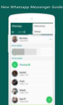 New Whatsapp Messenger Guide screenshot 2