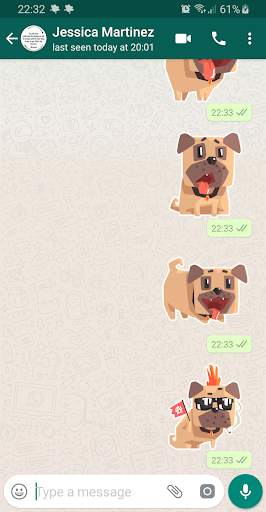 Good Dog Stickers - WAStickerApps for WhatsApp screenshot 5
