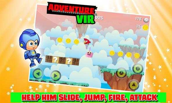 VIR Robot Boy Adventure Game screenshot 2