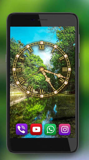 Forest Clock Live Wallpaper screenshot 3