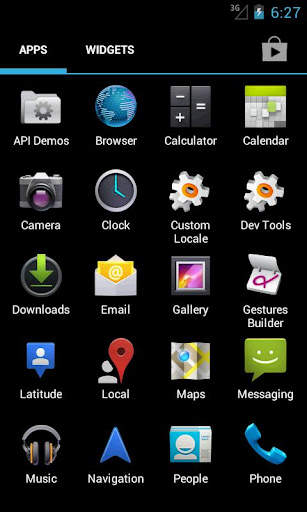 Holo Launcher for ICS screenshot 2