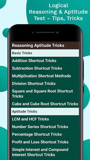 Logical Reasoning & Aptitude Test - Tips, Tricks screenshot 2