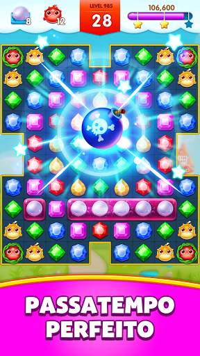 Jewel Legend－Combinar 3 Pedras screenshot 4
