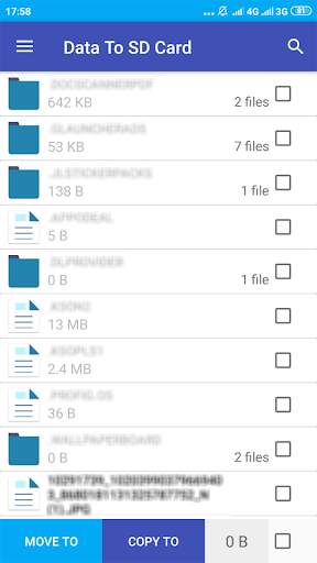 Data To SD Card screenshot 2