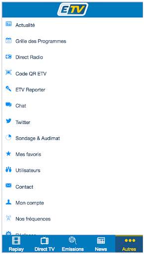 ETV EFM : télé et radio, info screenshot 5