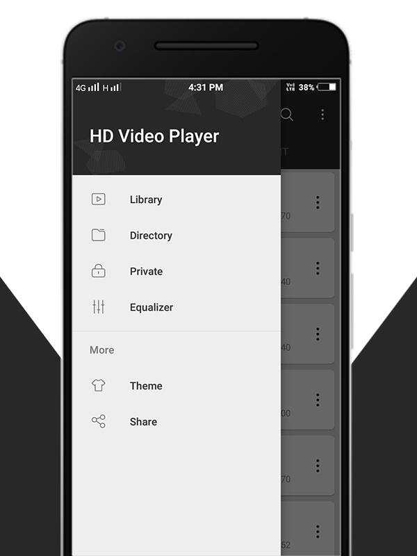 HD Video Player screenshot 1