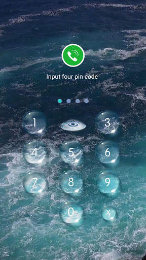 App Lock Live Theme - Wave 1 تصوير الشاشة