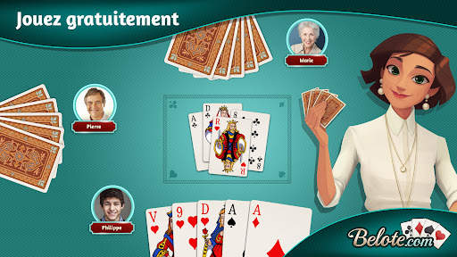 Belote.com - Belote et Coinche screenshot 1