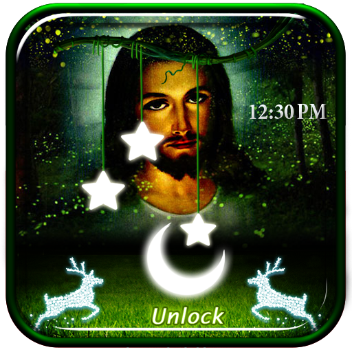 Jesus Fireflies LockScreen icon