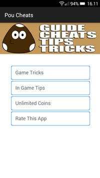Cheats Pou screenshot 2