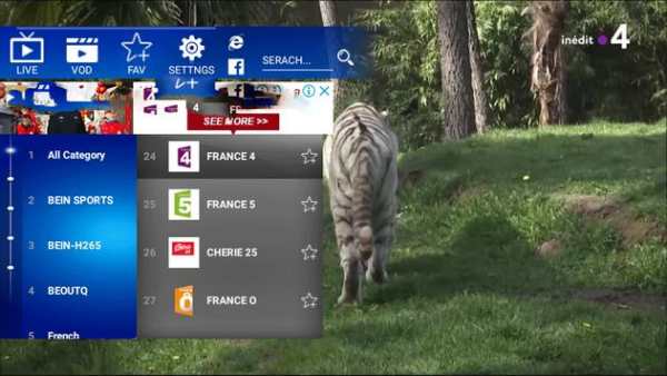 EMBRATORIYA G10 -LIVE PLUS APP IPTV FOr TV ANDROID screenshot 4