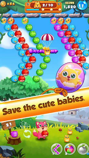 Bubble Cat Rescue screenshot 5