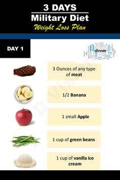 3 Days Military Diet Weight Loss Plan screenshot 4
