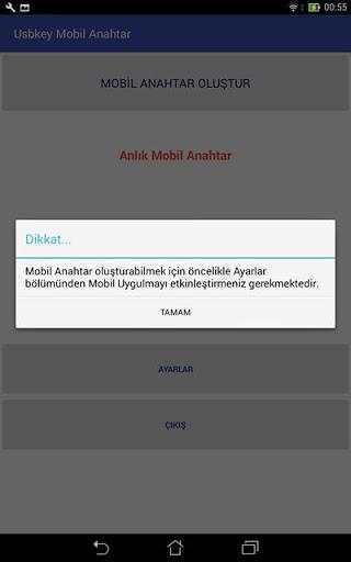 Usbkey Mobil Anahtar v2.0 screenshot 3