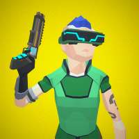 Polygon Cyber World 77: Crime Shooting Games logo