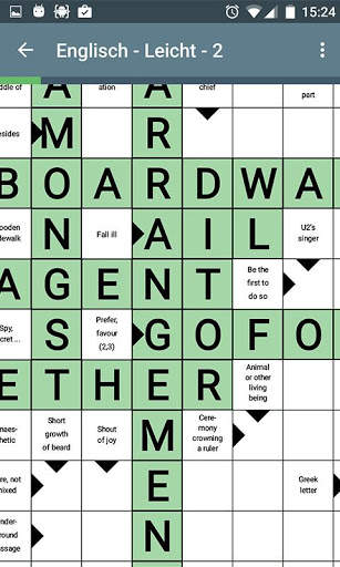 Crosswords Free screenshot 2