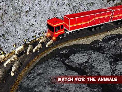 Multi-Trailer Truck Cargo: Mountain Drive screenshot 3