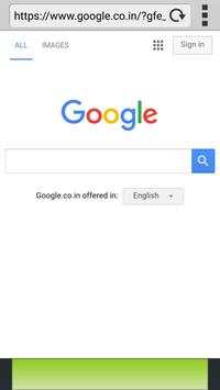 web explorer browser screenshot 1