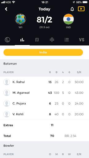 SkyScore - Live Scores and Sports News screenshot 3