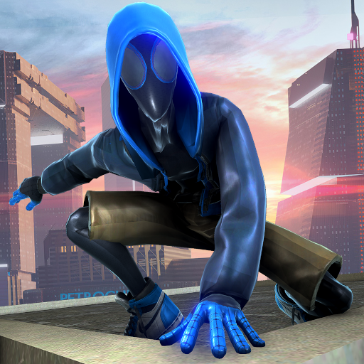 Amazing Spider Rope hero Sim icon