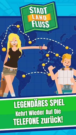 Stadt Land Fluss - Wortspiel für zwei Spieler screenshot 1