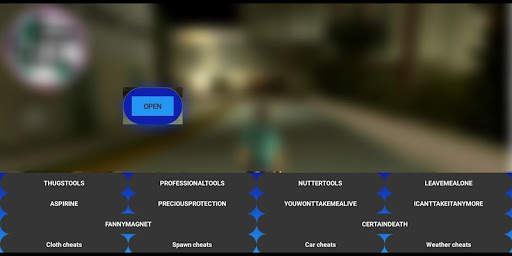 Full Cheats Keyboard for Vice City screenshot 1