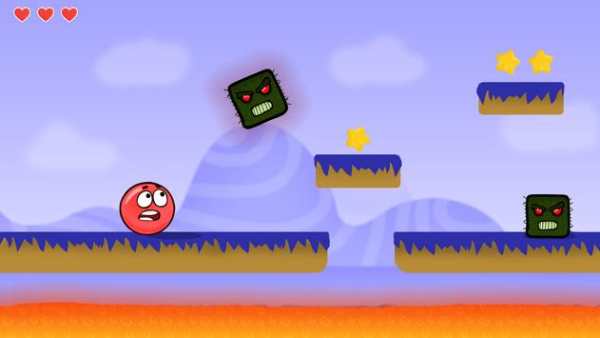 New Red Ball Adventure screenshot 2
