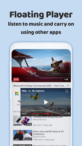 Vanced Music Hub -  Play Tube songs in background screenshot 2