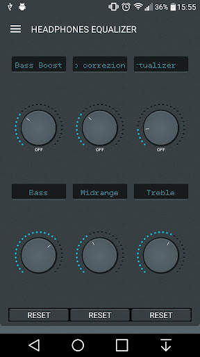 Equalizzatore Cuffie - Musica  screenshot 2