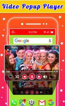 Video Popup Player 2019 screenshot 1