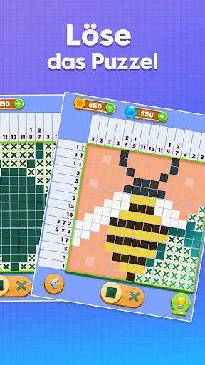 Nonogram - Puzzelkreuz screenshot 1