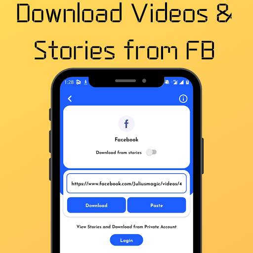 Video and Story downloader for facebook screenshot 1