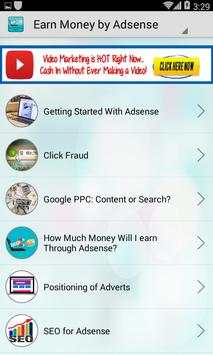 How To Earn Money by Google Adsense स्क्रीनशॉट 1