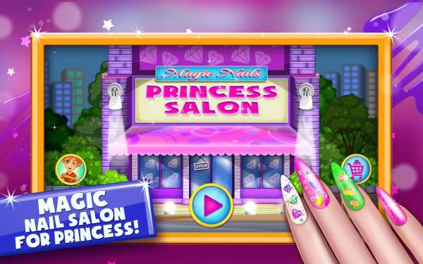 Princess Salon Magic Nail Game screenshot 1