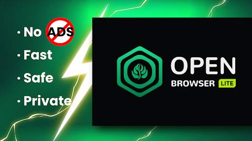 Open Browser Lite-Web Browser screenshot 1