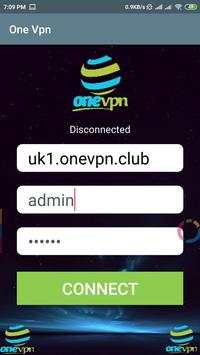 One VPN screenshot 1