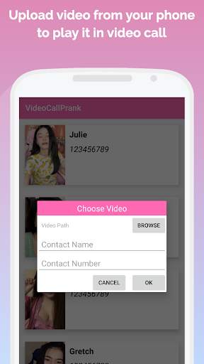 Video Call Prank - Hot Girls Video Call screenshot 5