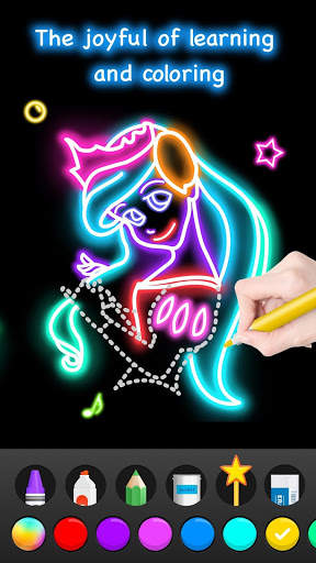 Learn To Draw Glow Cartoon screenshot 6