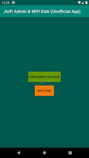JioFi Admin & WiFi Disk (Unofficial App) 1 تصوير الشاشة