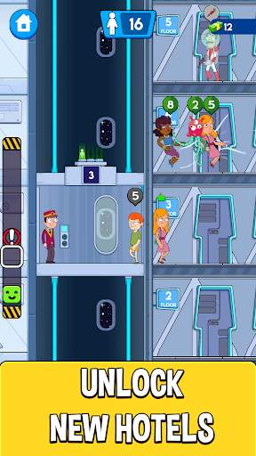 Hotel Elevator：Ascensore gioco screenshot 5